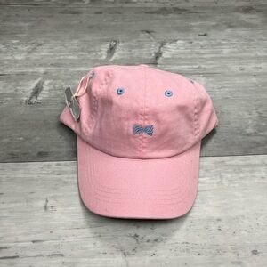 Fraternity Collection NWT Pink w/ Blue Bowtie Cap Hat